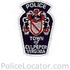 Culpeper Police Department Patch