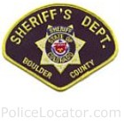 Boulder County Sheriff's Office Patch