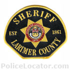 Larimer County Sheriff's Office Patch