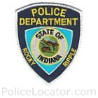Rocky Ripple Police Department Patch