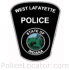 West Lafayette Police Department Patch