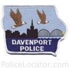 Davenport Police Department Patch