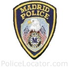 Madrid Police Department Patch