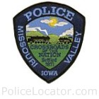 Missouri Valley Police Department Patch
