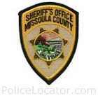 Missoula County Sheriff's Office Patch