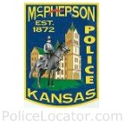 McPherson Police Department Patch