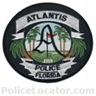Atlantis Police Department Patch