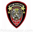 Melbourne Police Department Patch