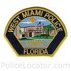 West Miami Police Department Patch