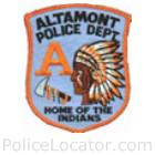 Altamont Police Department Patch