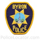 Byron Police Department Patch