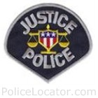 Justice Police Department Patch