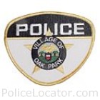 Oak Park Police Department Patch