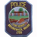 Brunswick Police Department Patch