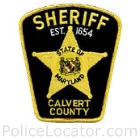 Calvert County Sheriff's Office Patch