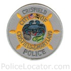 Crisfield Police Department Patch