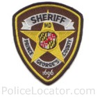 Prince George's County Sheriff's Office Patch