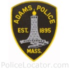 Adams Police Department Patch