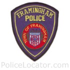 Framingham Police Department Patch