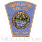 Mendon Police Department Patch