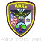 Ware Police Department Patch