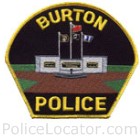 Burton Police Department Patch