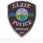 Elsie Police Department Patch