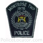 Montrose Township Police Department Patch