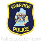 Riverview Police Department Patch