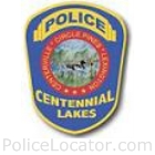 Centennial Lakes Police Department Patch