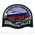 Zumbrota Police Department Patch