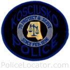 Kosciusko Police Department Patch