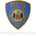 Holden Police Department Patch