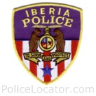 Iberia Police Department Patch