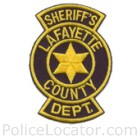 Lafayette County Sheriff's Department Patch