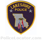 Lakeshire Police Department Patch