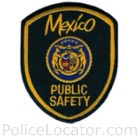 Mexico Police Department Patch