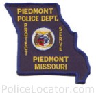 Piedmont Police Department Patch