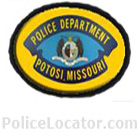 Potosi Police Department Patch
