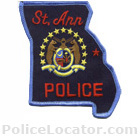 St. Ann Police Department Patch