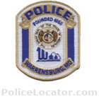 Warrensburg Police Department Patch