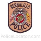 Bernalillo Police Department Patch
