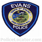 Evans Police Department Patch