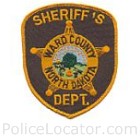 Ward County Sheriff's Department Patch
