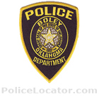 Boley Police Department Patch