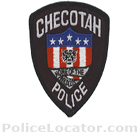 Checotah Police Department Patch