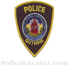 Guthrie Police Department Patch