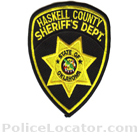 Haskell County Sheriff's Office Patch