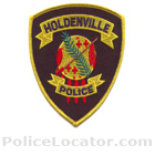 Holdenville Police Department Patch