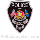 McLoud Police Department Patch